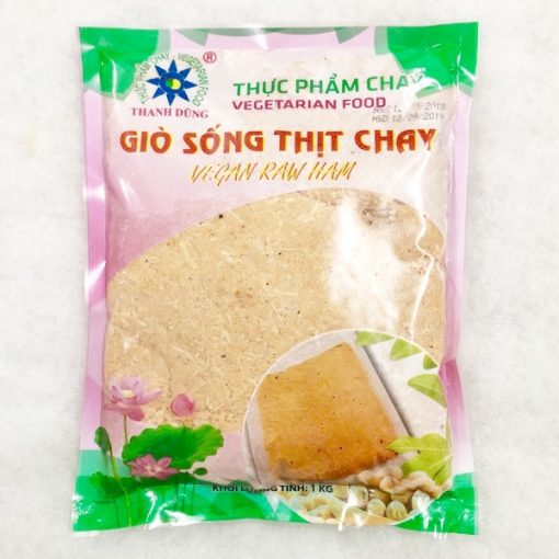 Giò sống thịt chay Thanh Dũng